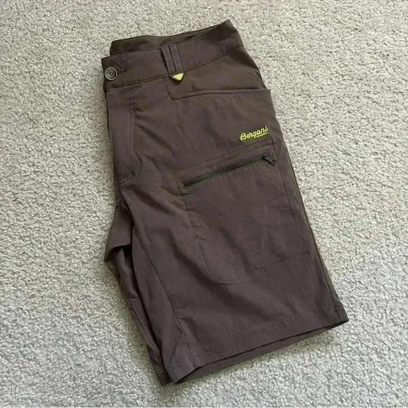 BERGANS of NORWAY 7168 Utne Hiking Cargo Shorts Brown Men’s Size XXL - Picture 5 of 16